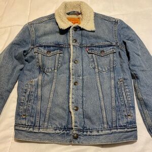 Pre-Owned Levi's Original Sherpa Trucker Jacket Size XS